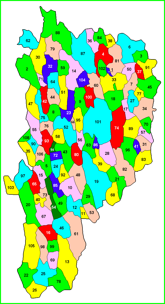 Map for the Civil Parish of Cloone in County Leitrim